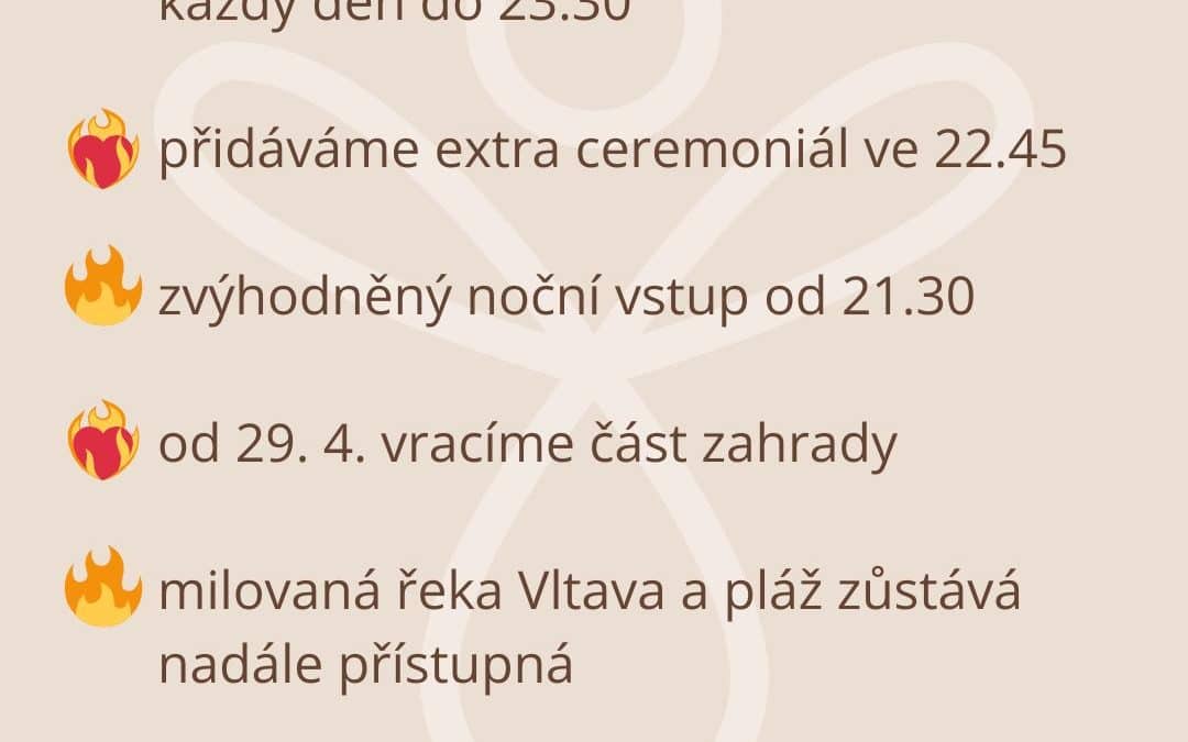 Léto v Saunách Vltava