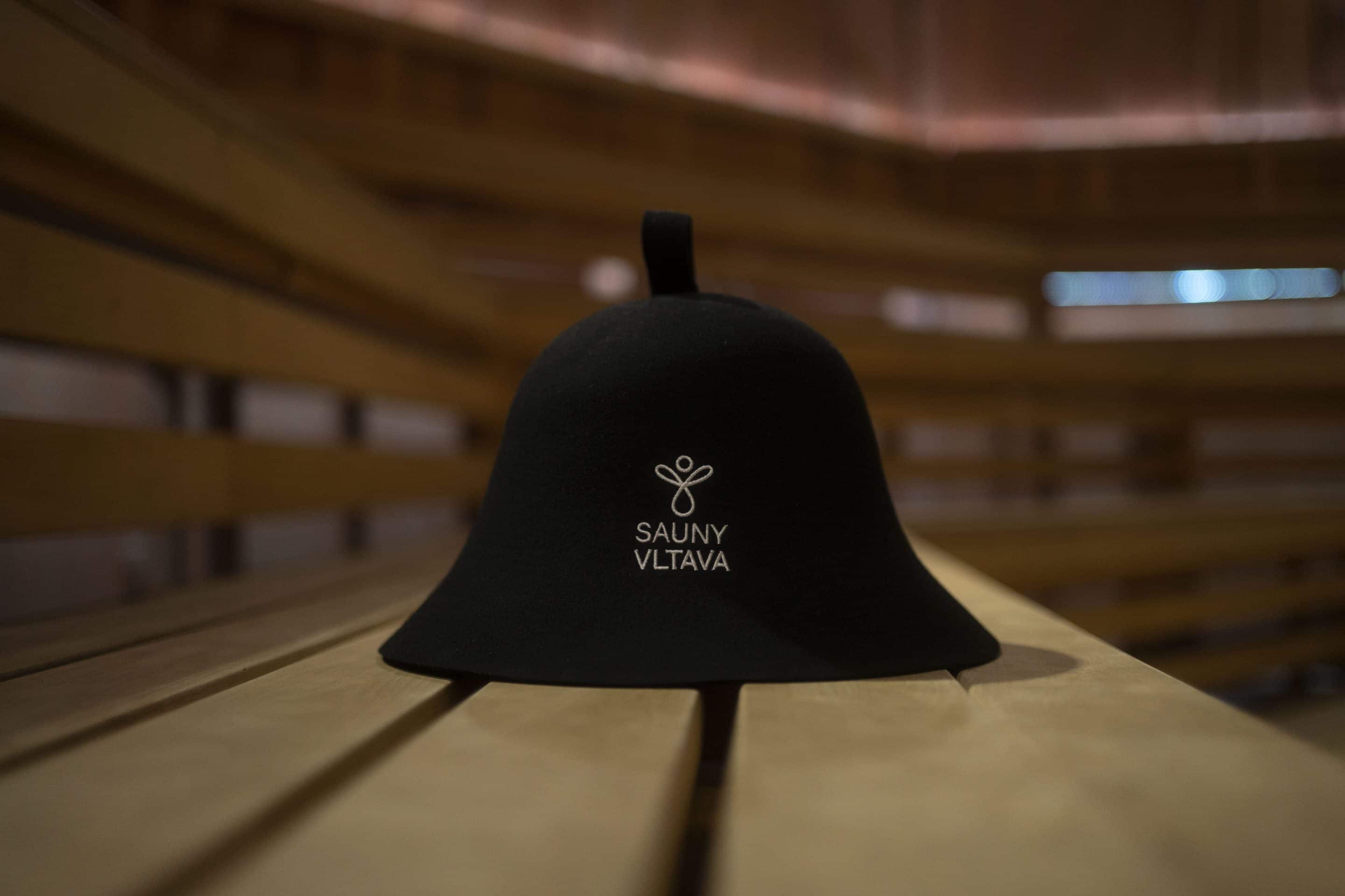 Saunovací čepice Sauny Vltava - Obrázek 2