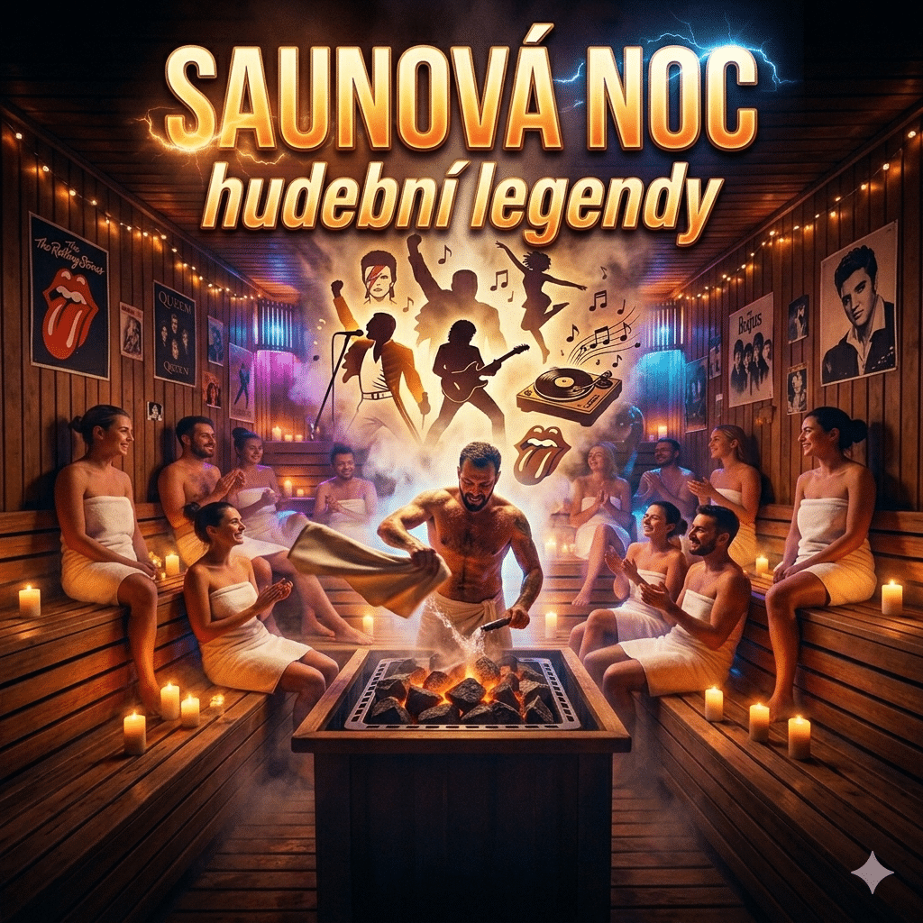 SAUNOVÁ NOC - HUDEBNÍ LEGENDY (24.4.2026)