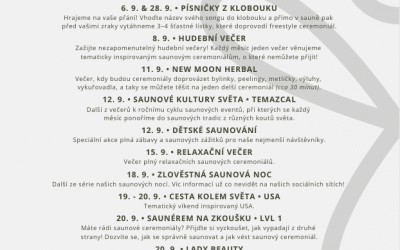 Akce a workshopy ZÁŘÍ 2026