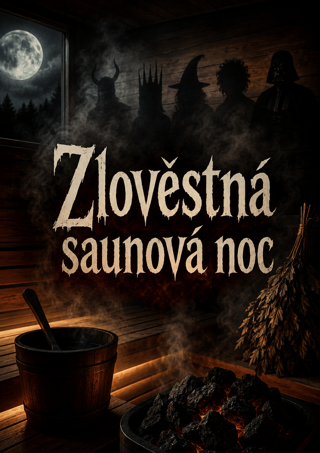 Zlověstná saunová noc - plakát